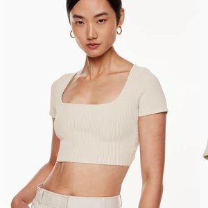 Babaton
Sculpt Knit Squareneck Top